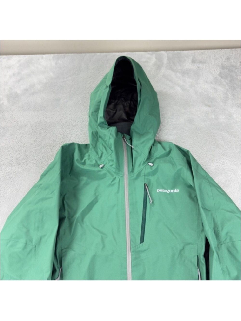 Patagonia NWT Women's Sz Small Calcite Gore-tex Green Jacket 84996 Style Number - Picture 8 of 16